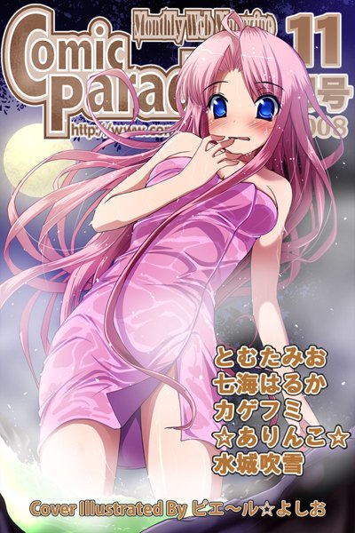 月刊コミックパラダイス2008年11月号の表紙