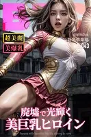 廃墟で光り輝く戦隊ヒロイン【BigTitsClub】【vol.043】