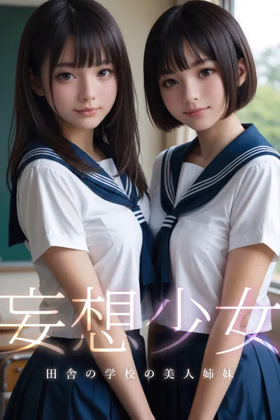 妄想少女 田舎の学校の美人姉妹