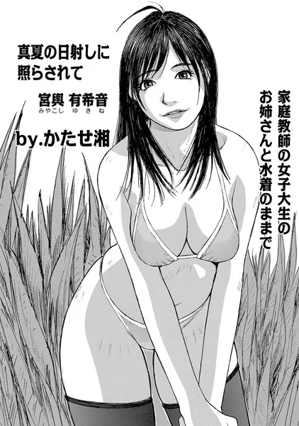 真夏の日射しに照らされて
