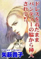 ドレスを着たままパンティーの脇から挿入されて！？