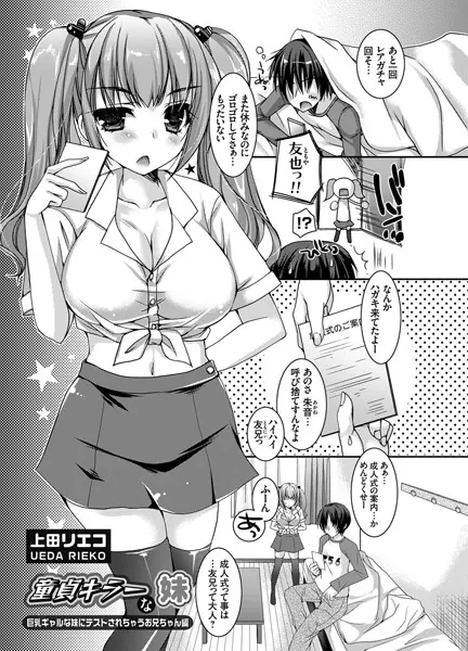 童貞キラーな妹 〜巨乳ギャルな妹にテストされちゃうお兄ちゃん編〜