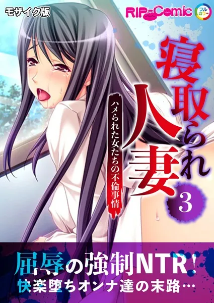 寝取られ人妻 〜ハメられた女たちの不倫事情〜第3話 モザイク版