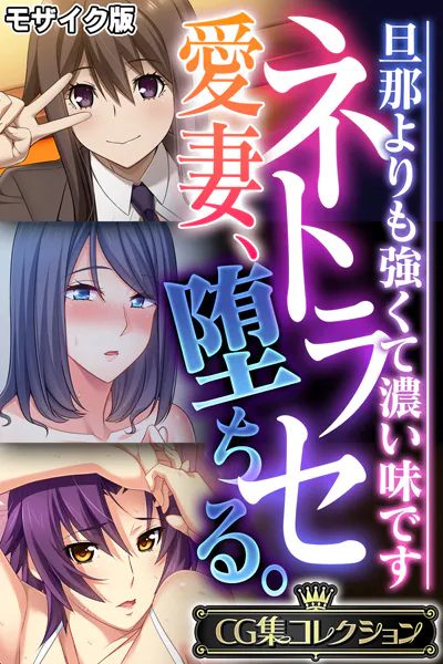 ネトラセ愛妻、堕ちる。 〜旦那よりも強くて濃い味です〜【CG集コレクション】 モザイク版