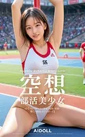 空想部活美少女 ＃3【バレーボール・空手・水泳・美術・陸上・登山・スノーボード】
