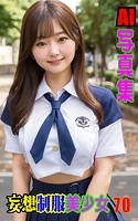AI写真集 妄想制服美少女 70