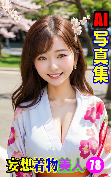 AI写真集 妄想着物美人78