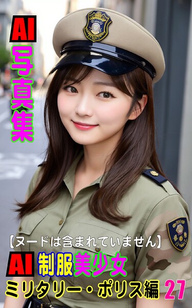 AI写真集 AI制服美少女 ミリタリー・ポリス編27