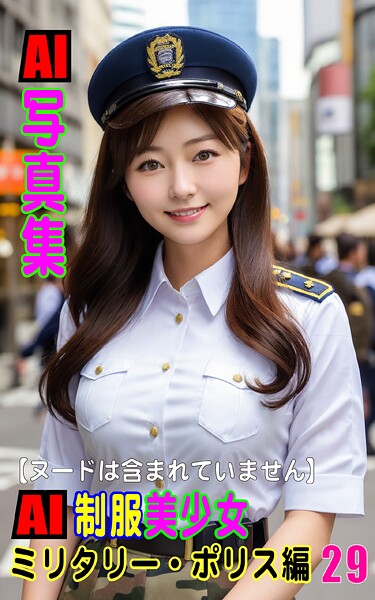AI写真集 AI制服美少女 ミリタリー・ポリス編29