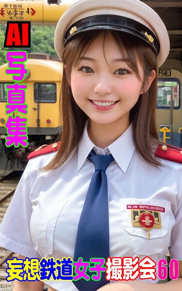AI写真集 妄想鉄道女子撮影会 60