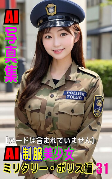 AI写真集 AI制服美少女 ミリタリー・ポリス編31