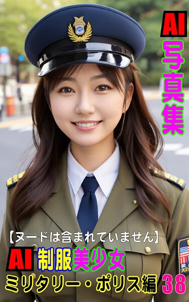 AI写真集 AI制服美少女 ミリタリー・ポリス編38
