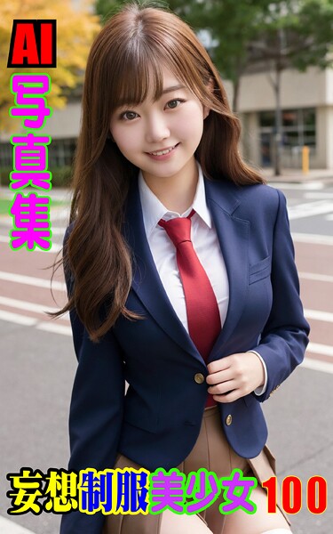 AI写真集 妄想制服美少女 100