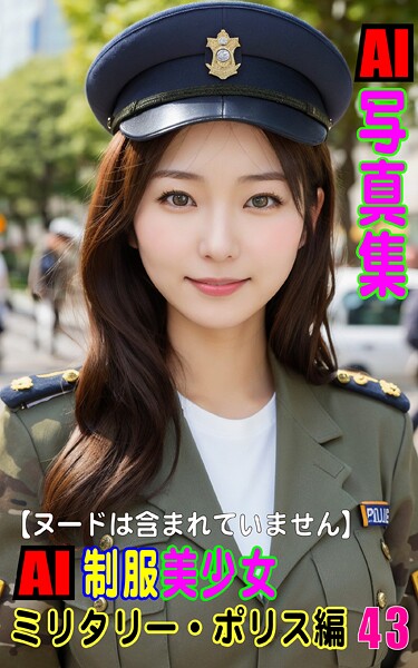 AI写真集 AI制服美少女 ミリタリー・ポリス編43