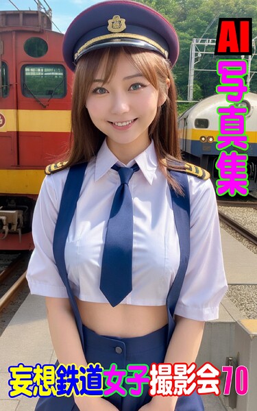AI写真集 妄想鉄道女子撮影会 70