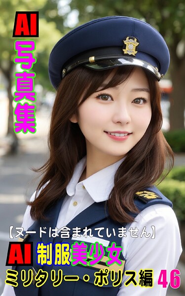 AI写真集 AI制服美少女 ミリタリー・ポリス編46