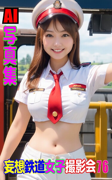 AI写真集 妄想鉄道女子撮影会 76