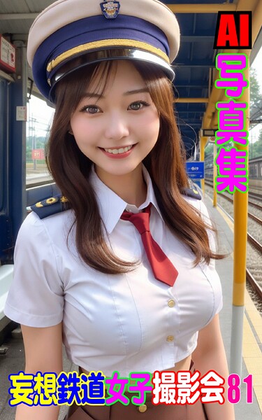 AI写真集 妄想鉄道女子撮影会 81
