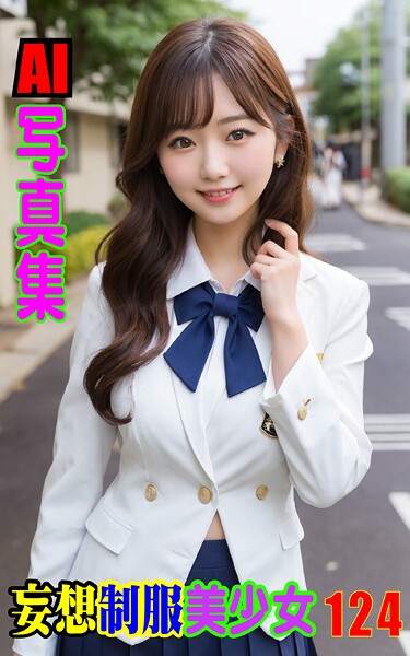 AI写真集 妄想制服美少女 124