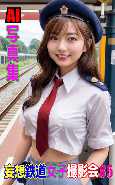 AI写真集 妄想鉄道女子撮影会 85