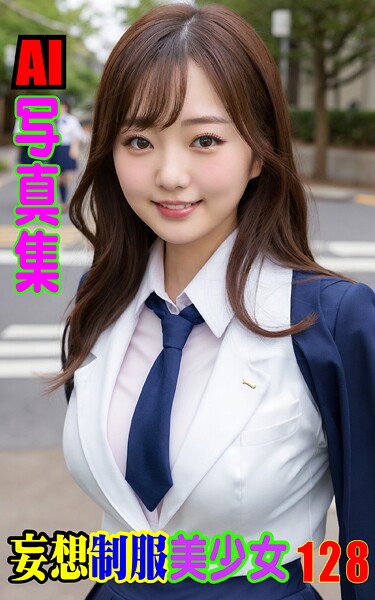 AI写真集 妄想制服美少女 128