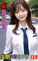 AI写真集 妄想制服美少女 129