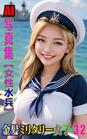 AI写真集 金髪ミリタリー女子 32 女性水兵