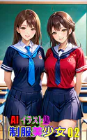 AIイラスト集 制服美少女02
