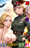 AIイラスト集 金髪ミリタリー女子01