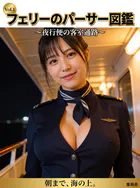 フェリーのパーサー図鑑 〜夜行便の客室通路〜